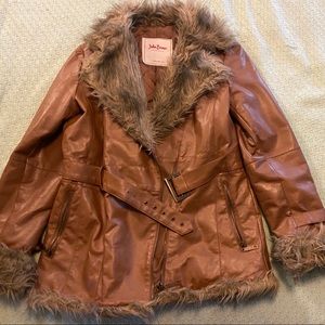 John Baner Terra-cotta PENNY LANE coat